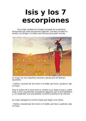 Isis Y Los 7 Escorpiones
