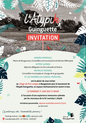 Invitation Inauguration A5