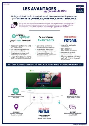 Flyer Carte Blanche Mutualia