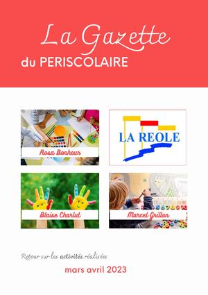 Gazette 2023 Mars Avril 2023