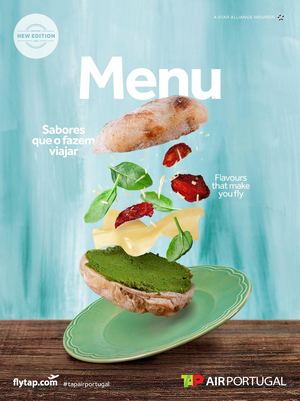 TAP PORTUGAL MENU FEBRUARY 2023