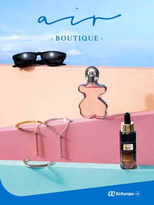 AIR EUROPA BOUTIQUE MENU APRIL 2023