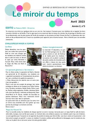 Journal EHPAD Le Berceau n°3