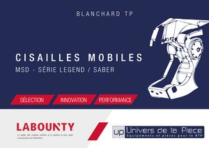 Plaquette Up Cisailles La Bounty