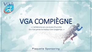Plaquette Sponsoring Vga Compiègne 2023