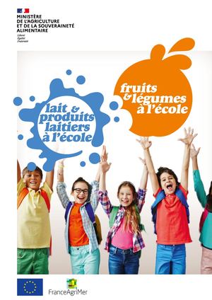 LAIT ET FRUITS ECOLE DEPLIANT