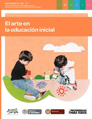 El Arte En La Educación Inicial