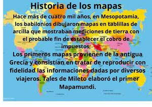 Historia De Los Mapas