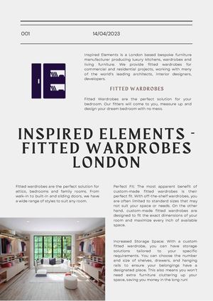 Save Yourself From Unnecessary Stress With Custom Made Fitted Wardrobes