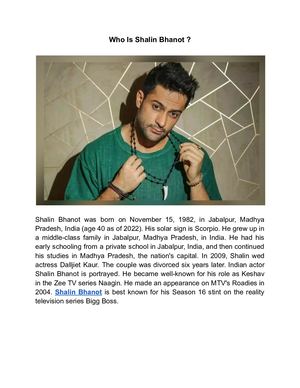 Who Is Shalin Bhanot (1)