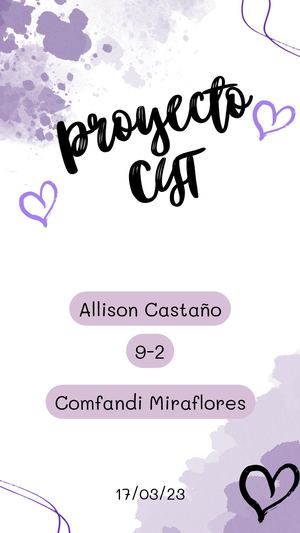 Proyecto Cyt Allison