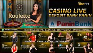IDEBET | Situs Daftar Baccarat Online Pakai Bank Bank Panin Terpercaya
