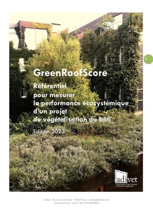 Le GreenRoofScore, le référentiel pour évaluer les performances des toitures végétalisées