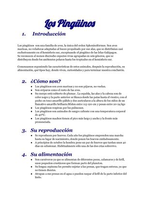 Los Pingüinos