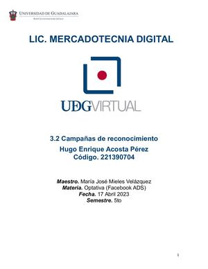 3.2 Campañas de reconocimiento