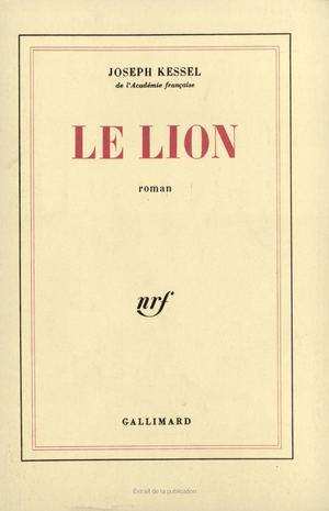 Joseph Kessel Lion Roman