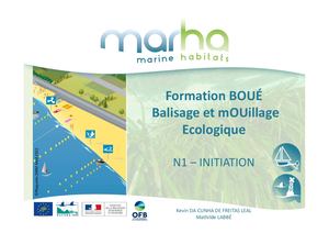 Formation BOUE - Balisage et Mouillage Ecologique