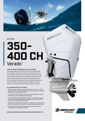 V10 350-400 Verado Ss A4 French