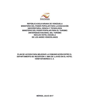 INFORME N°1543 PASANTIA ADMINISTRATIVA  TRABAJO DE GRADO 2017