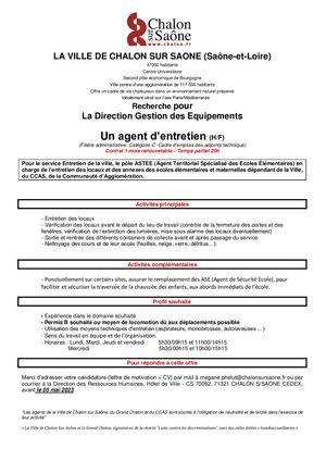 Un Agent D'entretien