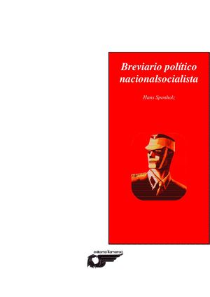 Breviario político nacionalsocialista