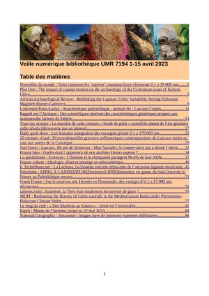 Veille Numérique 1 15 Avril 23