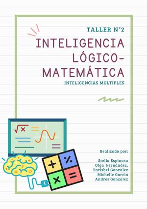 INTELIGENCIA LOGICO-MATEMATICO