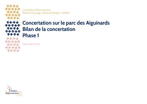 Bilan deconcertation Parc Des Aiguinards Meylan Compressed