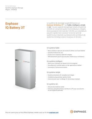 Battery IQ 3T ENPHASE