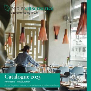 Catalogue Papier Ensemencé - Hôtellerie Restauration