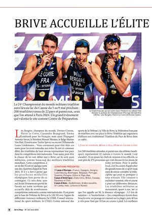 24e Championnat Du Monde Militaire De Triathlon Ville De Brive