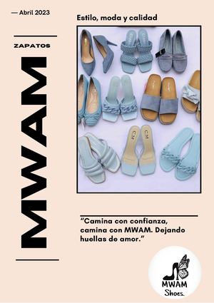 Revista sobre calzado femenino
