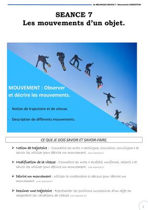 6e Mouvement Seance 7 Correction