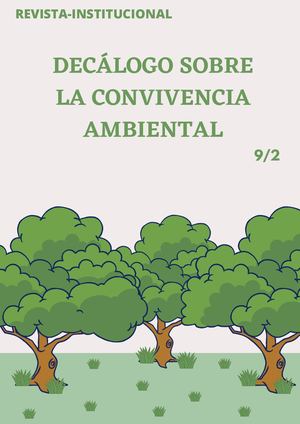 Decalogo Sobre La Convivencia Ambiental (2)