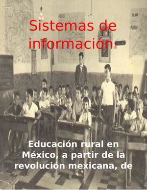 Evolucion De La Educación En México
