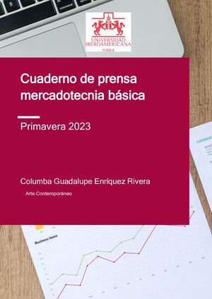 Cuaderno De Prensa. Columba G. Enríquez