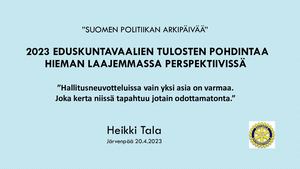Suomen 77 Hallitus 2023