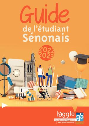 Guide étudiant sénonais 2022/2023