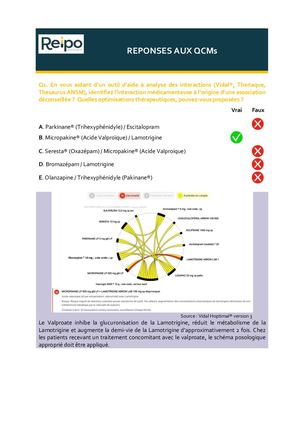 Réponses Newsletter avril 2023