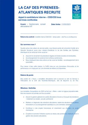 Appel à Candidatures Cqp Gca En Formation 2023