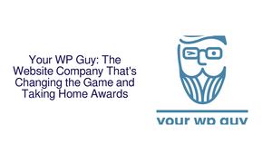 Your WP Guy named best website maintenance company for innovation in business