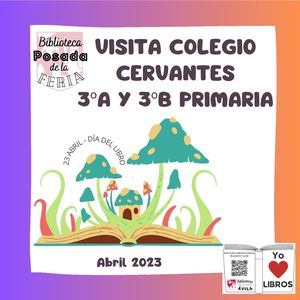 Visita 3º de primaria Cervantes