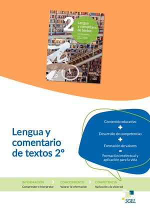 Lengua y Comentario De Textos 2º Bachillerato