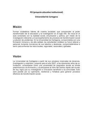 Pei Universidad De Cartagena