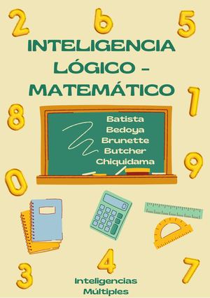 Inteligencia Logico Matematica