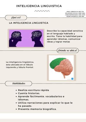 Inteligencia lingüística
