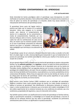 Teorías Del Aprendizaje-Anton