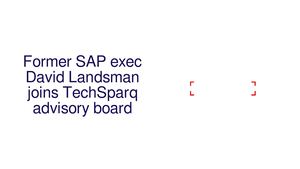 Former SAP Exec and eCommerce Innovator, David Landsman, Joins TechSparq Advisory Board