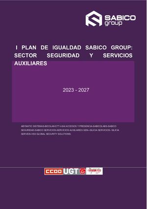 I Plan Igualdad Grupo Sabico Seguridad Y Servicios