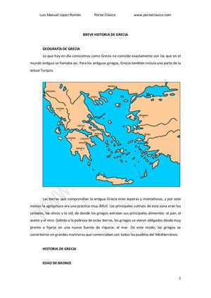 10 Breve Historia De Grecia (Articulo) Autor Luis Manuel López Román